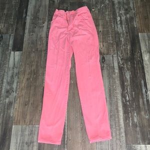 VINTAGE bubblegum pink Wranglers